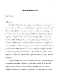 Free Writes Baladeva He Calls Himself A