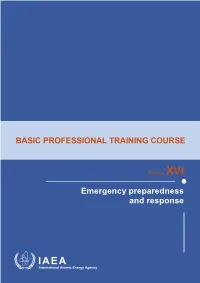 Module16 Emergency Preparedness and Response