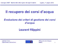 Sistemazione Fiume Vedeggio