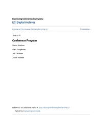Conference Program
