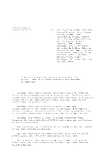 Enrolled Senate Resolution No