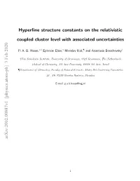 Hyperfine Structure Constants on the Relativistic Coupled Cluster Level With