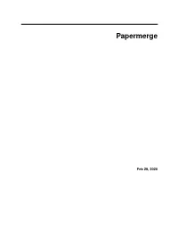 Papermerge Documentation