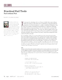 Perl Without Perl
