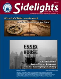 CAMM Sidelights October 2015