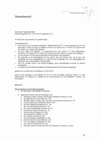 Raadsbesluit