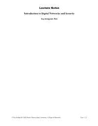 Tutorial on Network Communications and Security