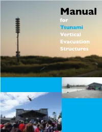 Manual for Tsunami Vertical Evacuation Structures