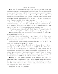Physics 220, Lecture 2 • Last Time: Left Cosets Gh of Subgroup H ⊂ G, Is the Set of All Gh for H ∈ H