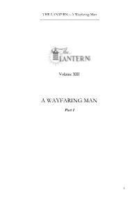 A Wayfaring Man ______
