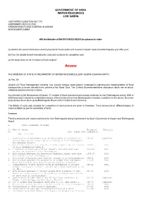 Answered On:03.03.2003 Erosion and Flood Control in Assam Moni Kumar Subba
