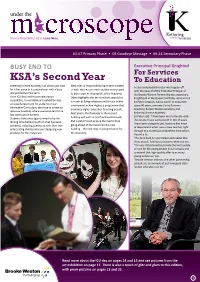 KSA's Second Year