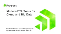 Modern ETL Tools for Cloud and Big Data