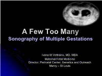 Multiple Gestations