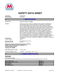 Safety Data Sheet