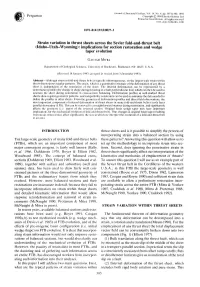 Strain Variation in Thrust Sheets Across the Sevier Fold-And-Thrust Belt (Idaho-Utah-Wyoming): Implications for Section Restoration and Wedge Taper Evolution