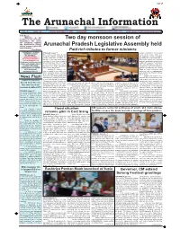 The Arunachal Information