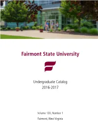 2016-2017 Undergraduate Catalog Introduction / 3 INTRODUCTION 2016-2017 Academic Calendar