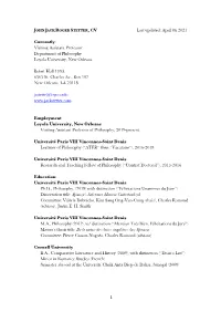 April 06 2021 Currently: Visiting Assistant Professor Department Of