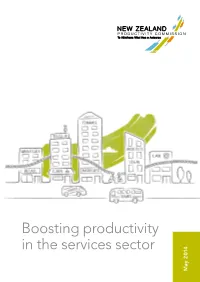 Boosting Productivity in the Services Sector