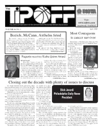 Closing out the Decade with Plenty of Issues to Discuss Bozich, Mccann