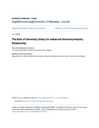 Digitalcommons@University of Nebraska - Lincoln