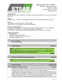 ETSAB FINAL Meeting Minutes 2017-Sep-25