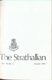 I Ie Strathallian Vol 10 No