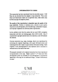 Information to Users