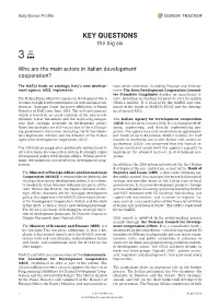 KEY QUESTIONS the Big Six