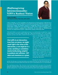 (Re)Imagining Intersectionality: TJFP's Radical Vision