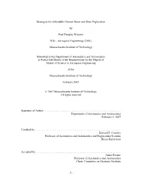 Strategies for Affordable Human Moon and Mars Exploration
