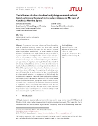 The Influence of Education Level and Job Type on Work-Related Travel