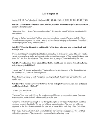 Acts Chapter 25