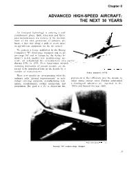 Advanced High-Speed Aircraft (Part 4 Of