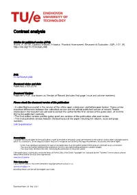 Contrast Analysis: a Tutorial. Practical Assessment, Research & Evaluation