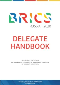 Delegate Handbook