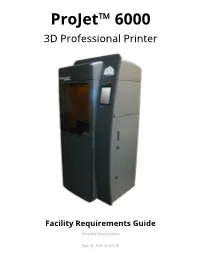 Projet™ 6000 3D Professional Printer