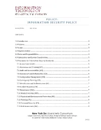 Information Security Policy