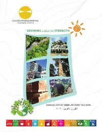ANNUAL REPORT 2020 LAPORAN TAHUNAN 2020 Was an Exceptional Year When the World Experienced a Crisis Like No Other