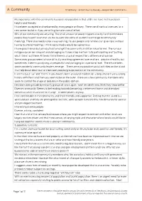 Bruny Life, Survey Responses