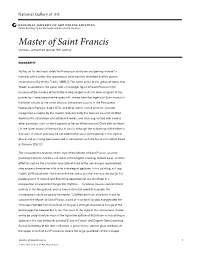 Master of Saint Francis Umbrian, Active Third Quarter 13Th Century