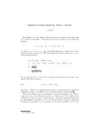 MODULAR FORMS SEMINAR, TALK 6: STACKS. Every Elliptic Curve (I.E