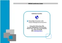 WSEAS Conference Guide
