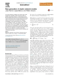 New Generation of Elastic Network Models