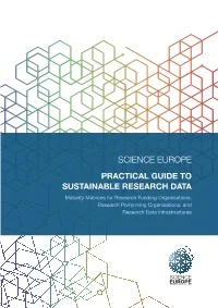 Practical Guide to Sustainable Research