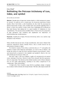 Rethinking the Peircean Trichotomy of Icon, Index, and Symbol