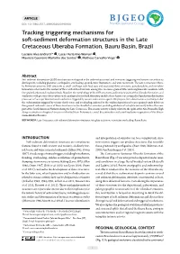 Tracking Triggering Mechanisms for Soft-Sediment Deformation Structures in the Late Cretaceous Uberaba Formation, Bauru Basin, Brazil