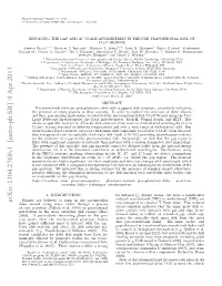 Arxiv:1304.2768V1 [Astro-Ph.SR] 9 Apr 2013 Aial ﬀce Ypaeaybde R the Dy- Are Been Bodies Have Po- Planetary Might Disks Sig- Tional by That Structure Aﬀected 2004)