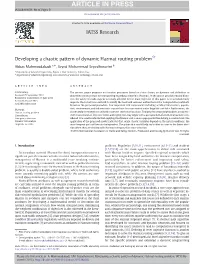 Developing a Chaotic Pattern of Dynamic Hazmat Routing Problem☆
